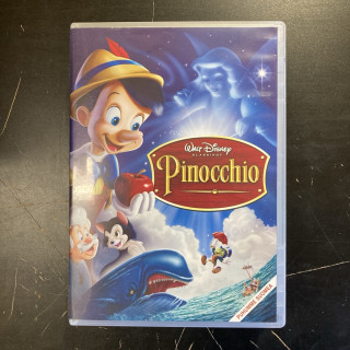 Pinocchio (1940) DVD (VG+/M-) -animaatio-